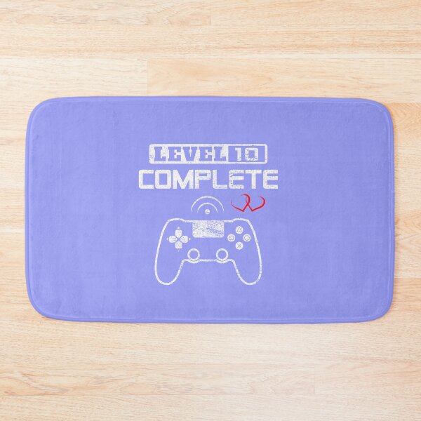 Item preview, Level 10 complete 10th Wedding Anniversary Gift Couple Video Gamer Gifts for Him & for Her designed and sold by BCNDesign.