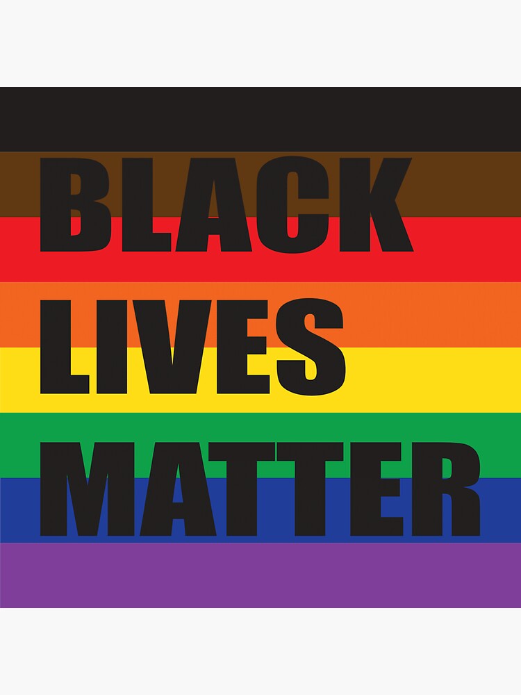 black gay pride logo
