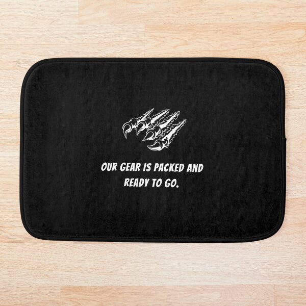 Item preview, Our Gear Is Packed And Ready To Go designed and sold by YK  STUDIO.