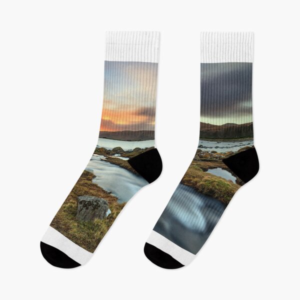 Item preview, Stream at sunset (Loch Buie) designed and sold by bitm2007.