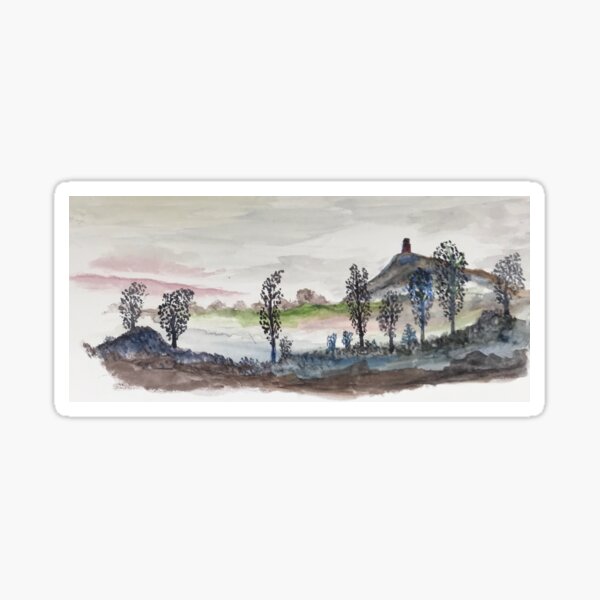 Glastonbury Tor Sticker