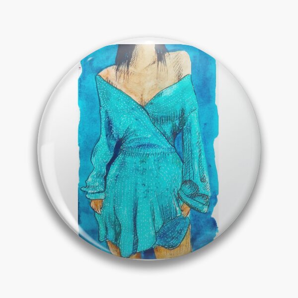 Item preview,  Cute ootd fashion turquoise girl  designed and sold by missmarilee.
