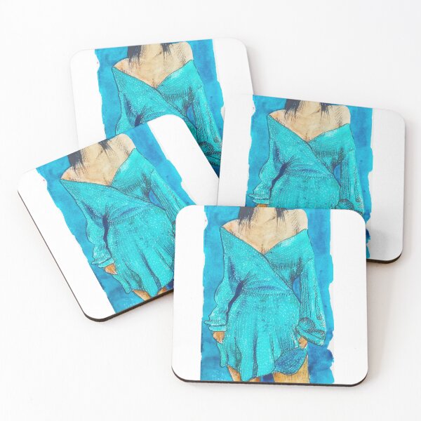 Item preview,  Cute ootd fashion turquoise girl  designed and sold by missmarilee.
