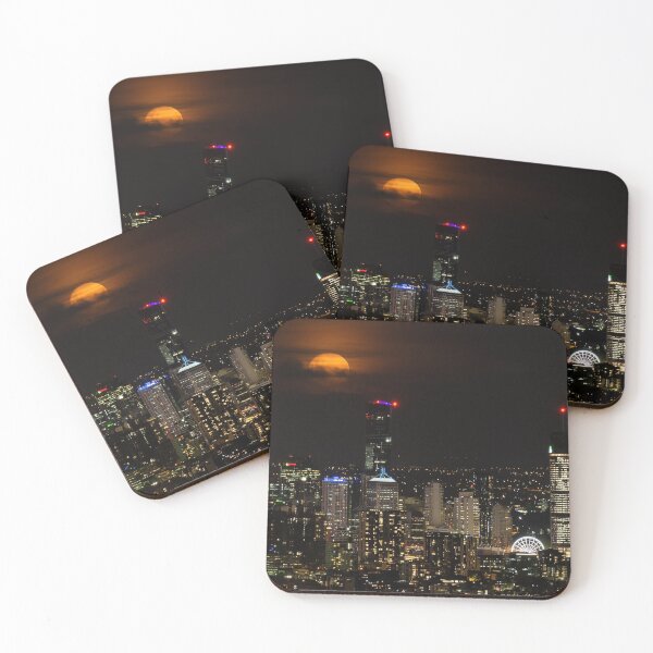 Item preview, Super moon over Brisbane, Australia designed and sold by TrojanPhoto.