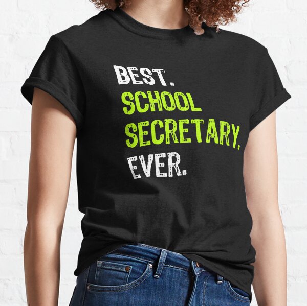 funny school secretary shirts