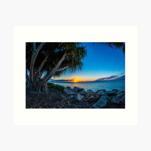 Scarborough Sunset Art Print