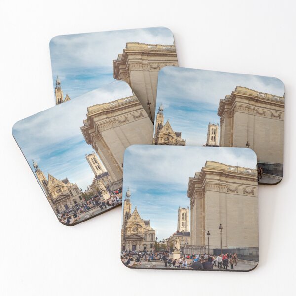 Item preview, Square near the Pantheon in Paris a lot of people, autumn sun designed and sold by Alexander Sorokopud.