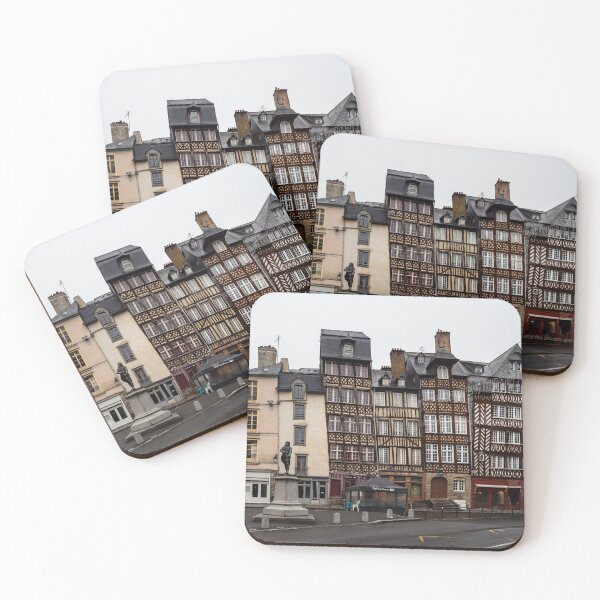 Item preview, Cold deserted streets of Rennes in Brittany. Autumn. designed and sold by Alexander Sorokopud.