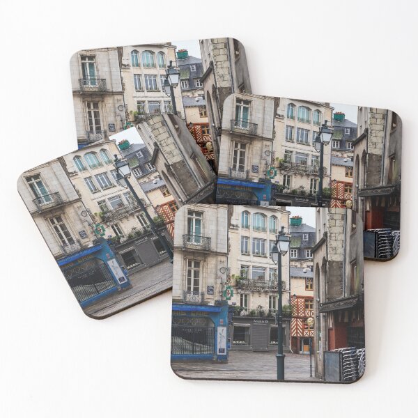 Item preview, Cold deserted streets of Rennes in Brittany. Autumn. designed and sold by Alexander Sorokopud.