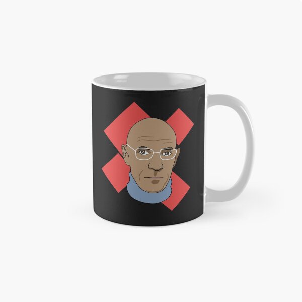 Item preview, Michel Foucault - Portrait With Squares designed and sold by isstgeschichte.