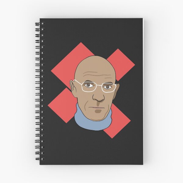 Item preview, Michel Foucault - Portrait With Squares designed and sold by isstgeschichte.