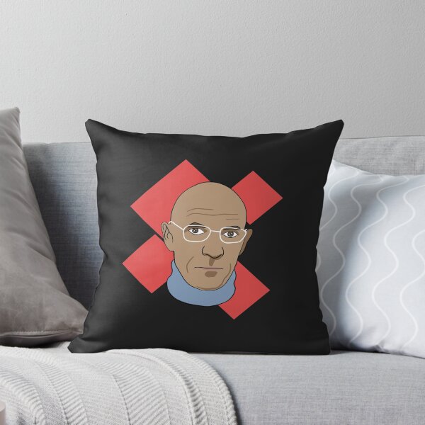 Item preview, Michel Foucault - Portrait With Squares designed and sold by isstgeschichte.