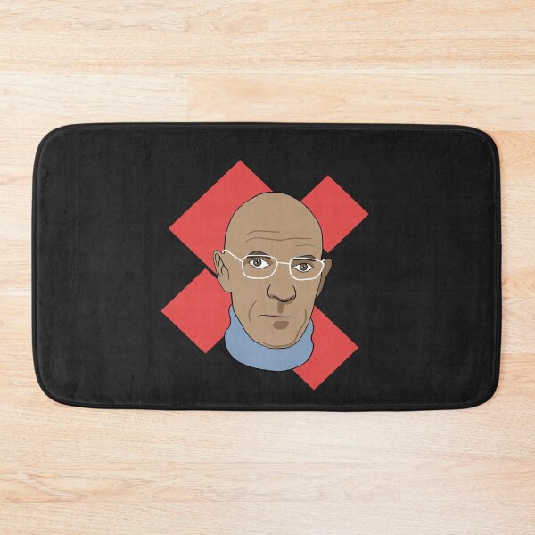 Item preview, Michel Foucault - Portrait With Squares designed and sold by isstgeschichte.