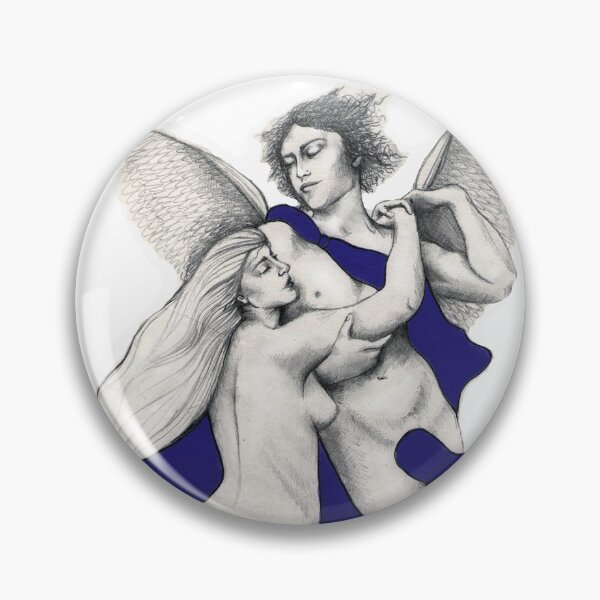 Item preview, Cupid and Psyche mixed media designed and sold by cordeliaporter.