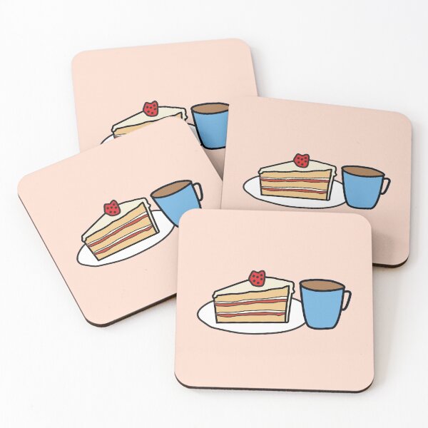 Item preview, Cute Tea and cake designed and sold by DanandDee.