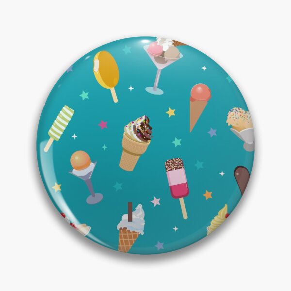 Item preview, Sparkling Ice Cream Seamless Pattern  designed and sold by KawaiiPattern.