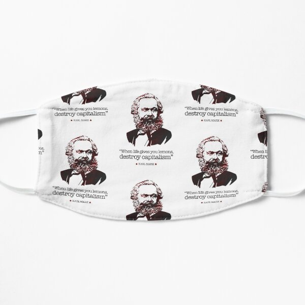 Karl Marx | When life gives you lemons Mask