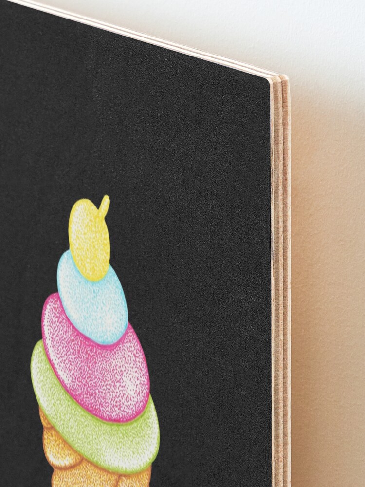 mini diy paining canvas ice cream