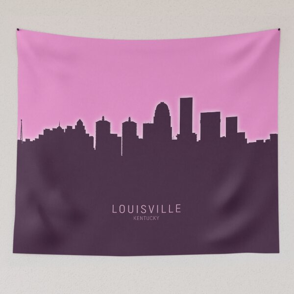 Item preview, Louisville Kentucky City Skyline designed and sold by ArtPrints.