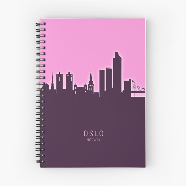 Item preview, Oslo Norway Skyline designed and sold by ArtPrints.