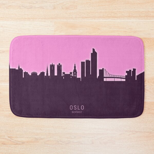 Item preview, Oslo Norway Skyline designed and sold by ArtPrints.
