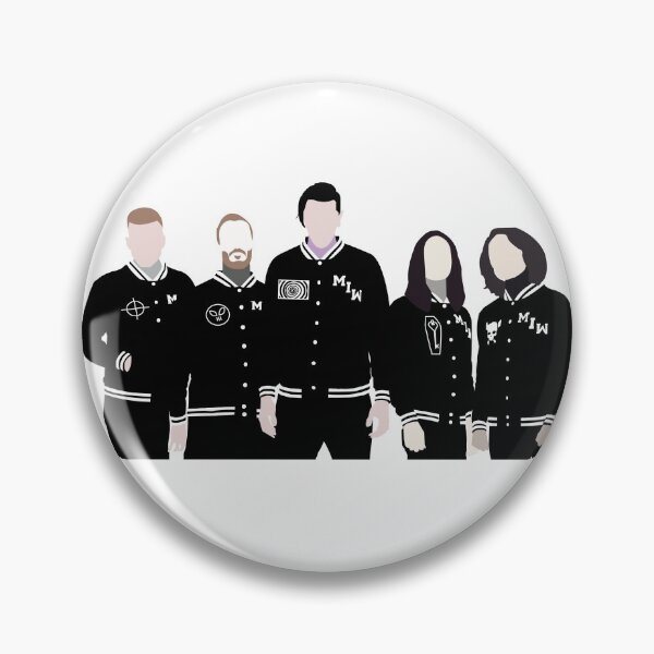 Item preview, Motionless in White Member Outlines designed and sold by La Lune Design Co..