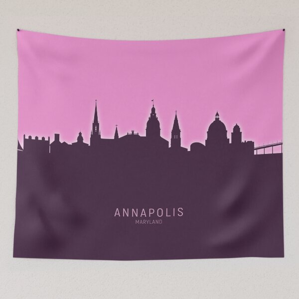 Item preview, Annapolis Maryland Skyline designed and sold by ArtPrints.