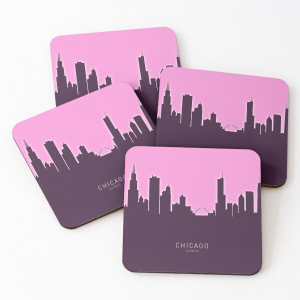 Item preview, Chicago Illinois Skyline designed and sold by ArtPrints.