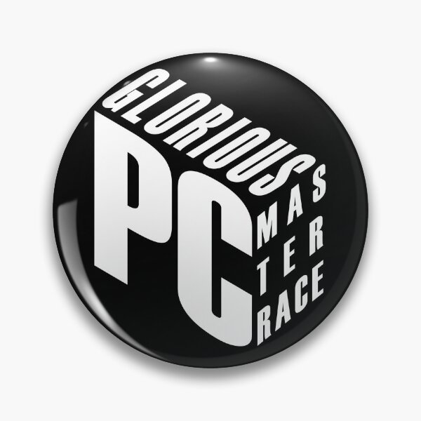 Item preview, Glorious PC Master Race White  | Gift for PC Gamers designed and sold by Sparcicus.