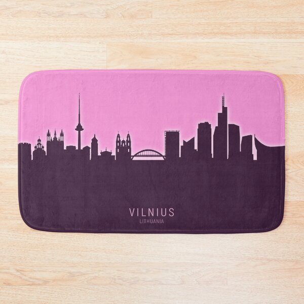 Item preview, Vilnius Lithuania Skyline designed and sold by ArtPrints.