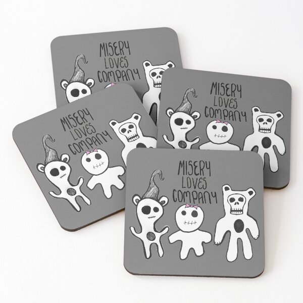 Item preview, Misery loves company in Grey designed and sold by meeptheundead.
