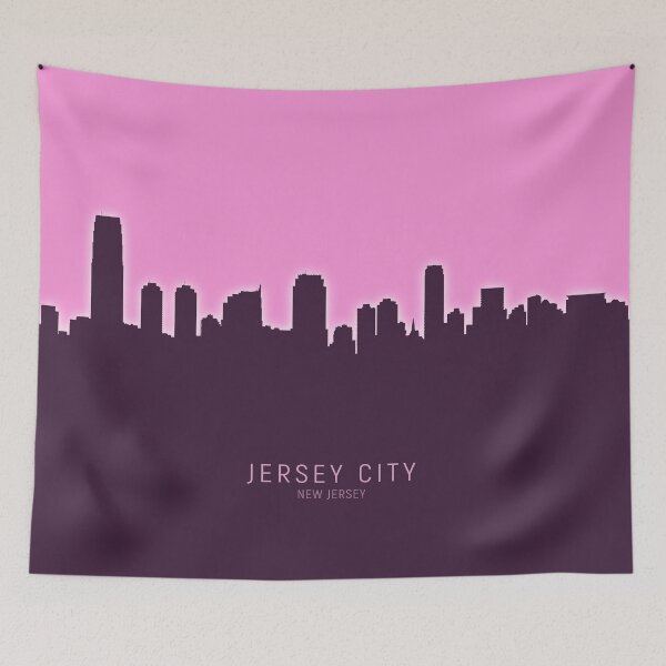 Item preview, Jersey City New Jersey Skyline designed and sold by ArtPrints.
