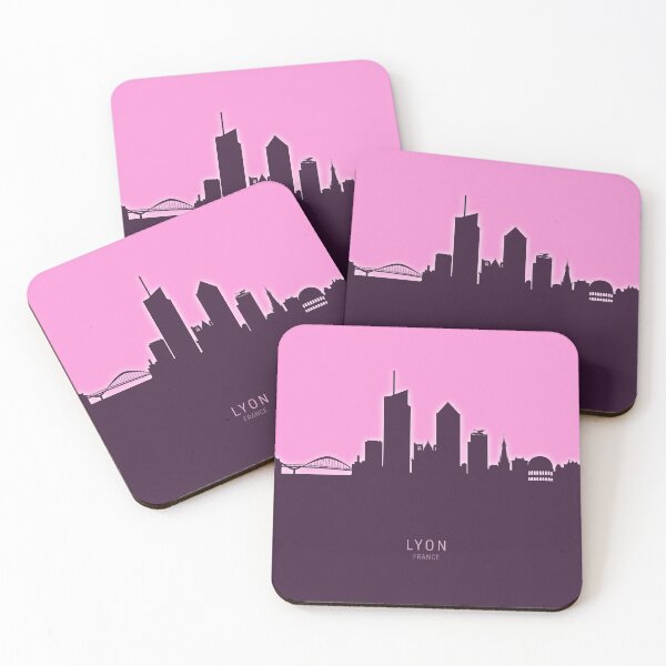 Item preview, Lyon France Skyline designed and sold by ArtPrints.