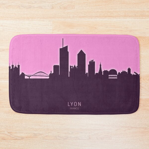Item preview, Lyon France Skyline designed and sold by ArtPrints.