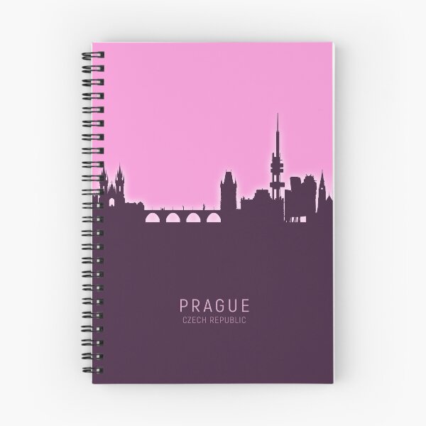 Item preview, Prague (Praha) Czech Republic Skyline designed and sold by ArtPrints.