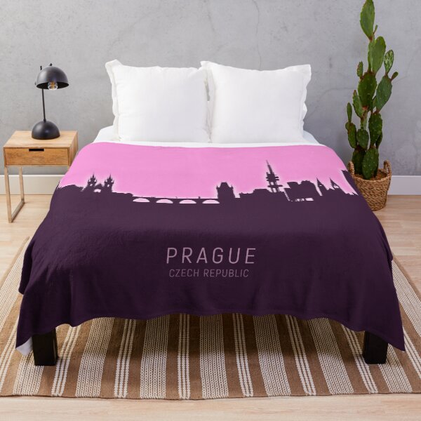 Item preview, Prague (Praha) Czech Republic Skyline designed and sold by ArtPrints.