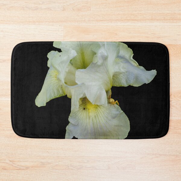 Item preview, Iris in White on Black designed and sold by Bryan Spellman.
