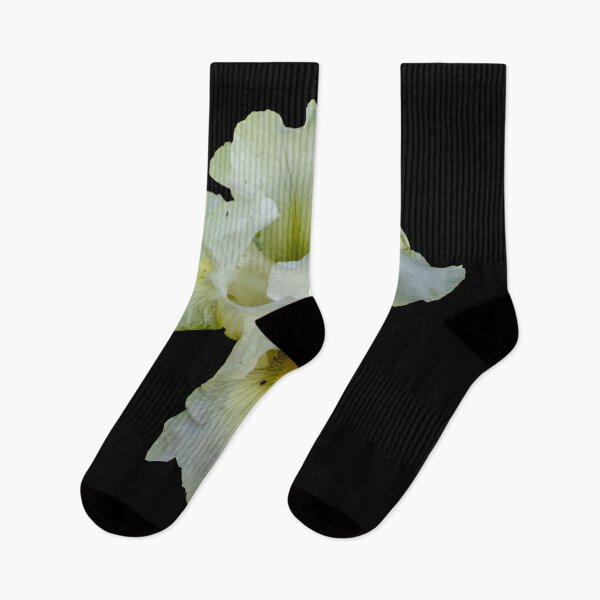 Item preview, Iris in White on Black designed and sold by Bryan Spellman.