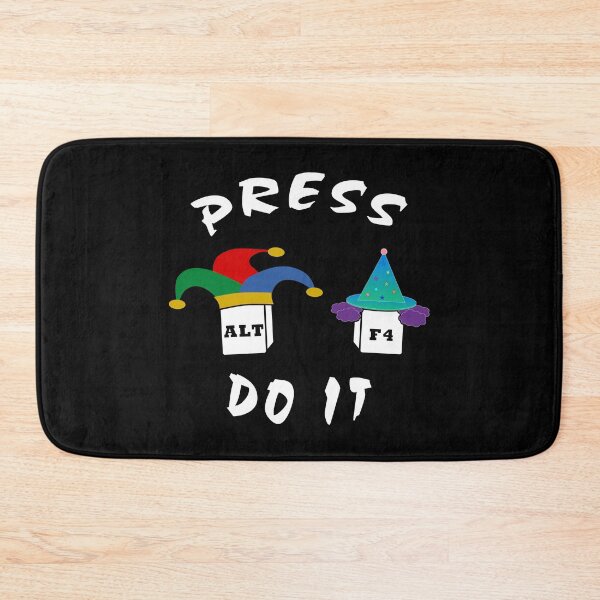 Item preview, Alt F4, keyboard, computer nerd humor gift designed and sold by Kuma518.