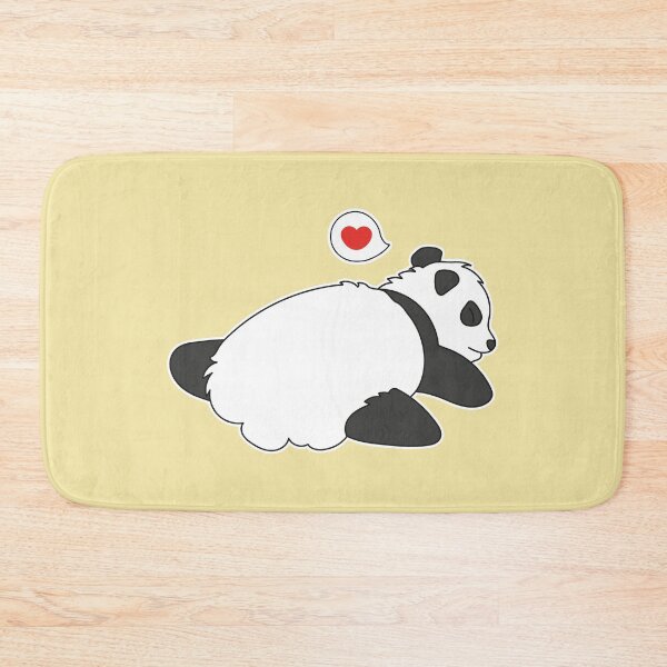 Item preview, Sleeeping Panda Baby With Heart designed and sold by Adrienn Ecsedi.