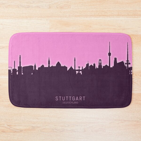 Item preview, Stuttgart Germany Skyline designed and sold by ArtPrints.