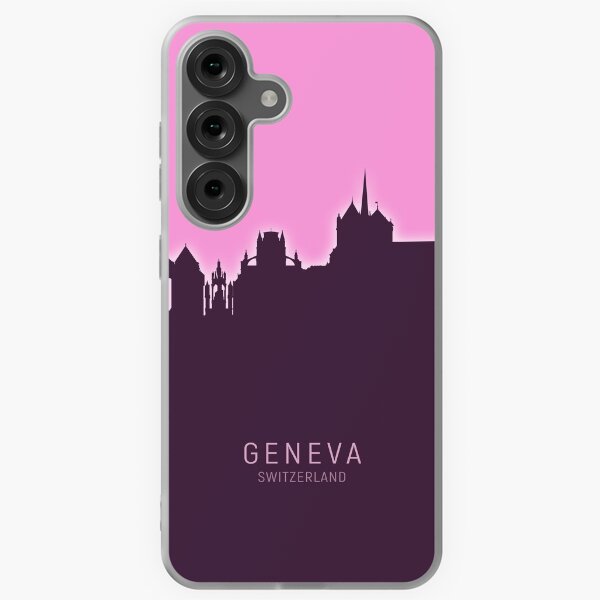 Item preview, Geneva Switzerland Skyline designed and sold by ArtPrints.