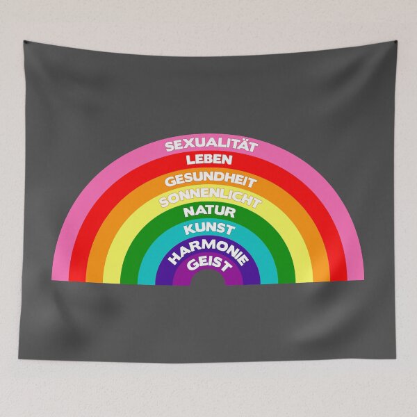 Item preview, Rainbow flag designed and sold by Gezwompl.