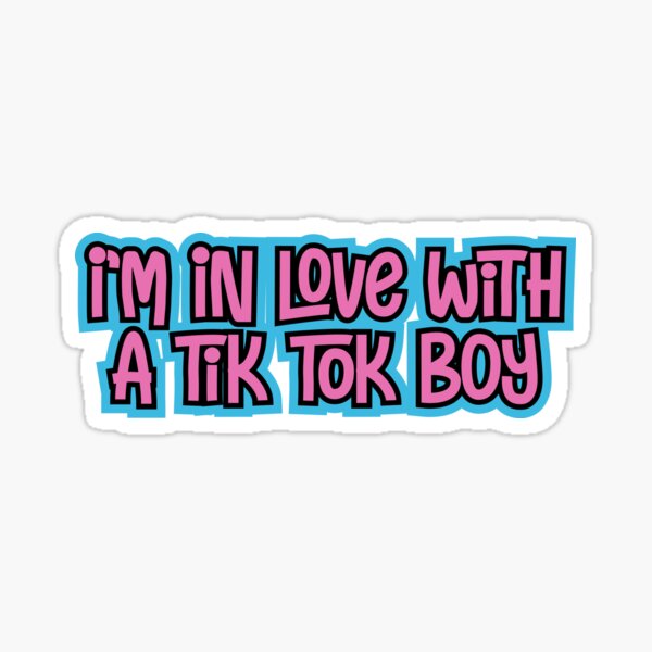 Item preview, Im in love with a tik tok boy |Sway house  designed and sold by -wiseowl-.