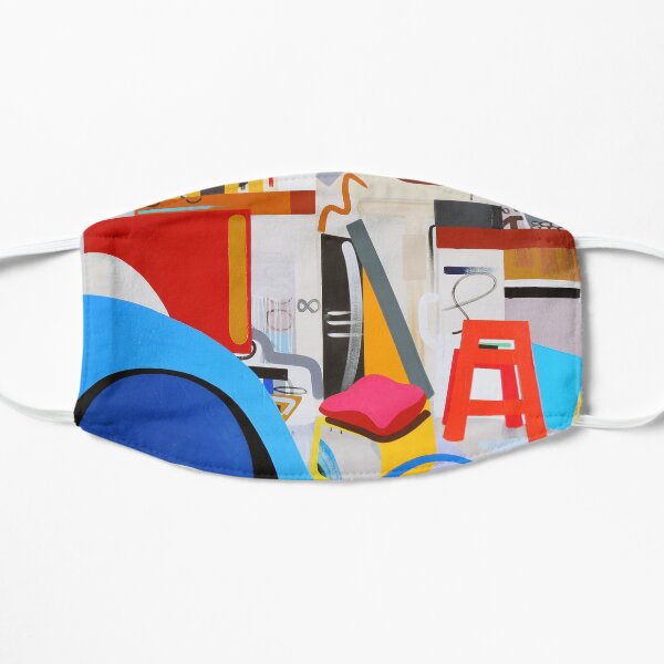 Abstract Interior Art Print Mask