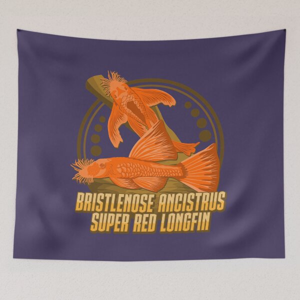 Item preview, Bristlenose Ancistrus – Suckermouth Pleco Aquarium Fish Merch designed and sold by TheAplus.