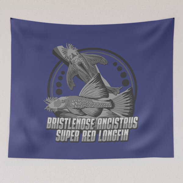 Item preview, Bristlenose Ancistrus – Suckermouth Pleco Aquarium Fish Merch b/w designed and sold by TheAplus.