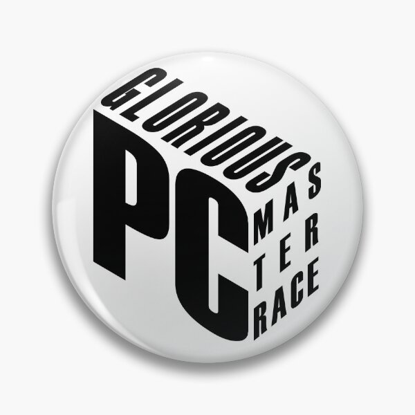 Item preview, Glorious PC Master Race Black | Gift for PC Gamers designed and sold by Sparcicus.