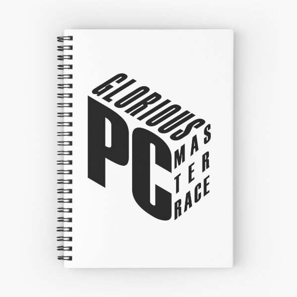 Item preview, Glorious PC Master Race Black | Gift for PC Gamers designed and sold by Sparcicus.