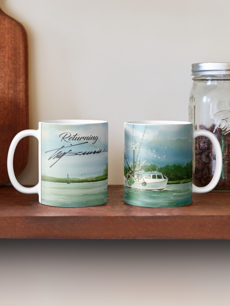Alternate view of Returning by Tim Bruce Mug